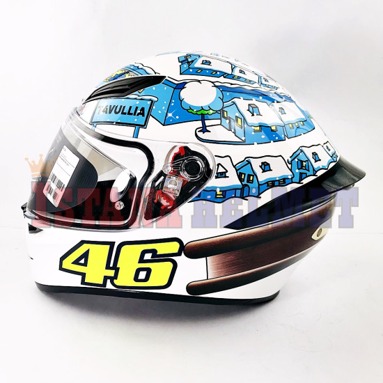 AGV K-1 ROSSI WINTER TEST 2017